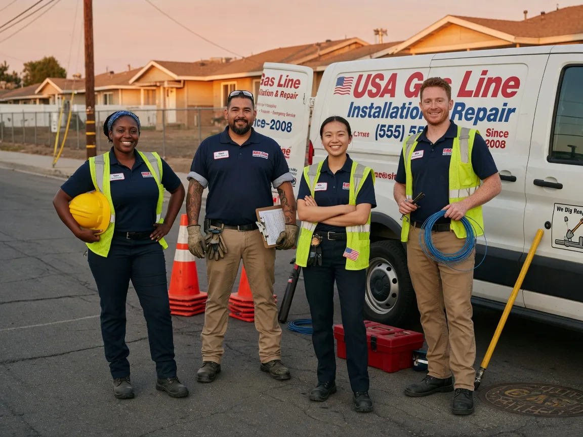 Gas Line Installation company in Chester, ID